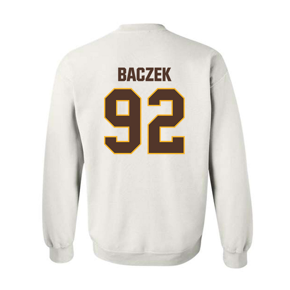 Valpo - NCAA Football : Caleb Baczek - Classic Shersey Crewneck Sweatshirt-1