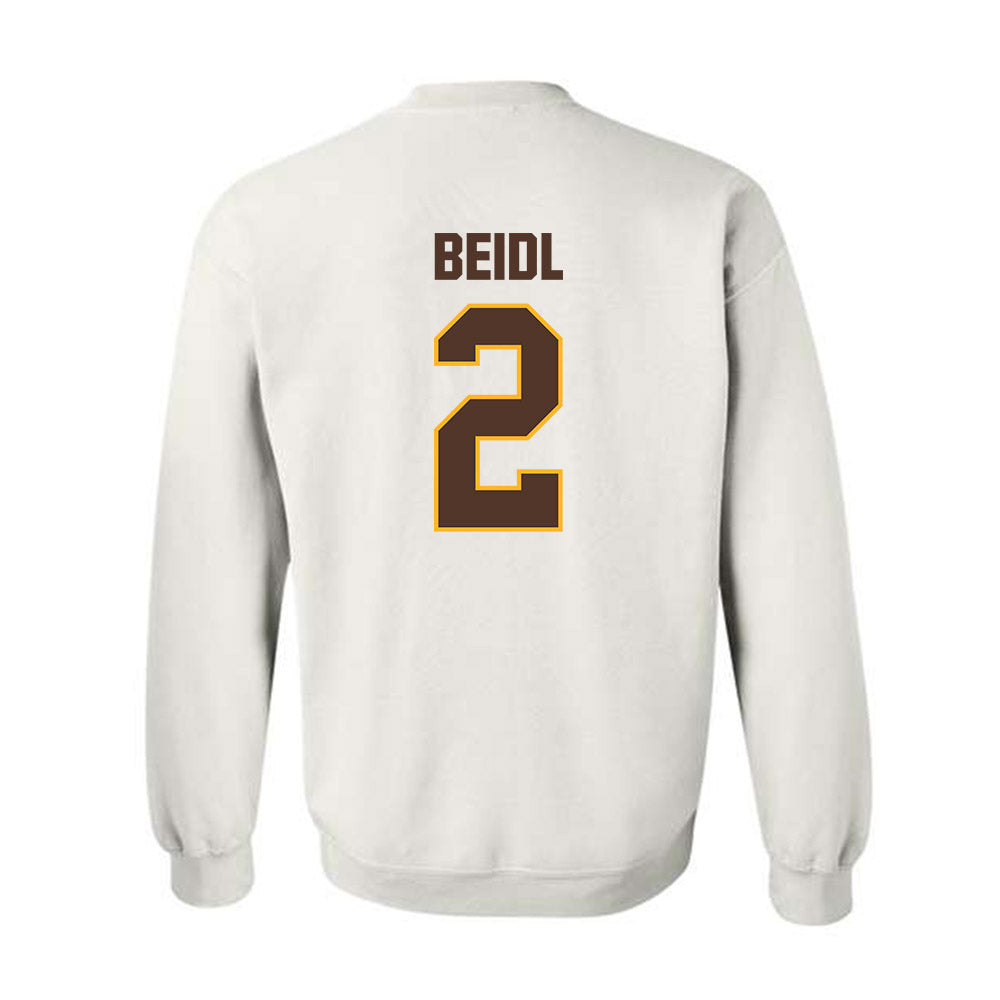 Valpo - NCAA Football : Nick Beidl - Classic Shersey Crewneck Sweatshirt-1