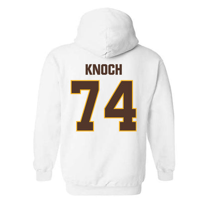 Valpo - NCAA Football : Mason Knoch - Classic Shersey Hooded Sweatshirt-1