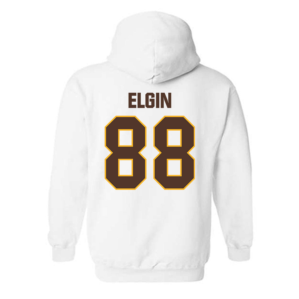 Valpo - NCAA Football : Jack Elgin - Classic Shersey Hooded Sweatshirt-1