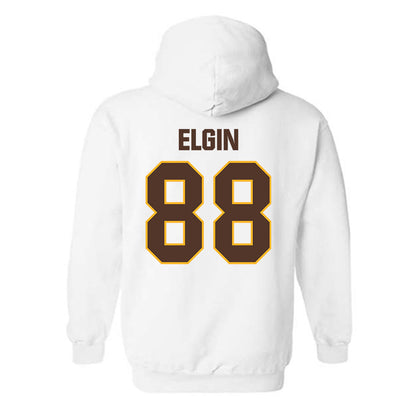Valpo - NCAA Football : Jack Elgin - Classic Shersey Hooded Sweatshirt-1