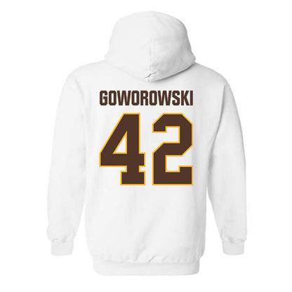 Valpo - NCAA Football : Alex Goworowski - Classic Shersey Hooded Sweatshirt-1