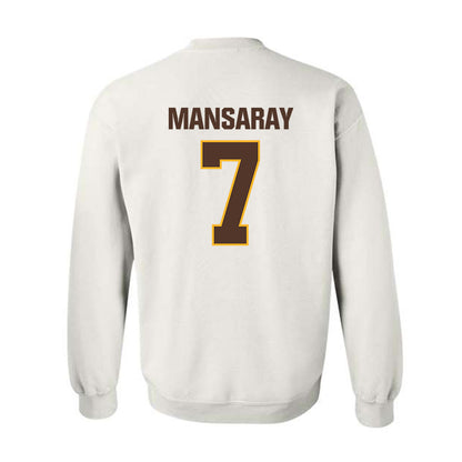 Valpo - NCAA Football : Michael Mansaray - Classic Shersey Crewneck Sweatshirt-1