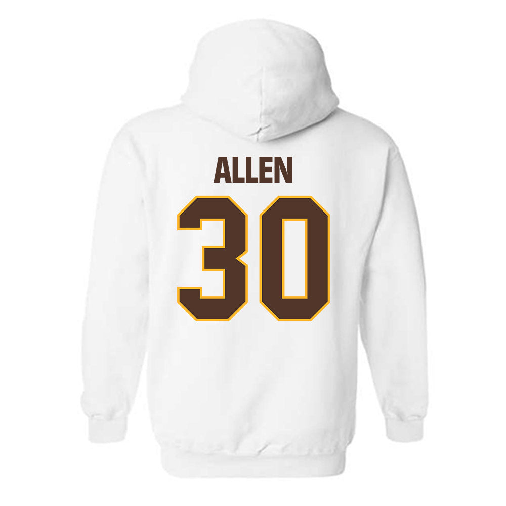 Valpo - NCAA Football : Ashton Allen - Classic Shersey Hooded Sweatshirt-1