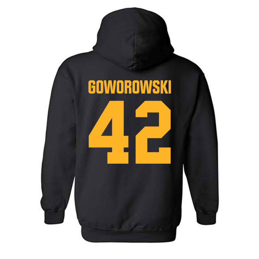 Valpo - NCAA Football : Alex Goworowski - Classic Shersey Hooded Sweatshirt-1
