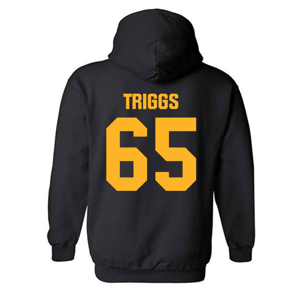 Valpo - NCAA Football : Evan Triggs - Classic Shersey Hooded Sweatshirt-1