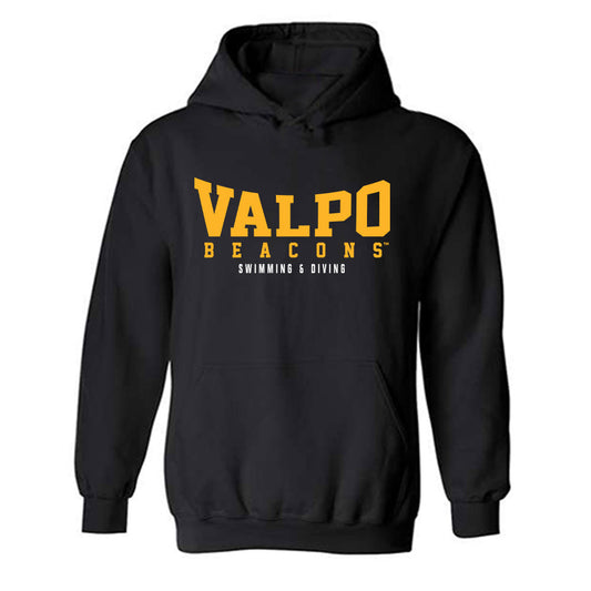 Valpo - NCAA Women's Swimming & Diving : Audrey Morgan - Classic Shersey Hooded Sweatshirt-0