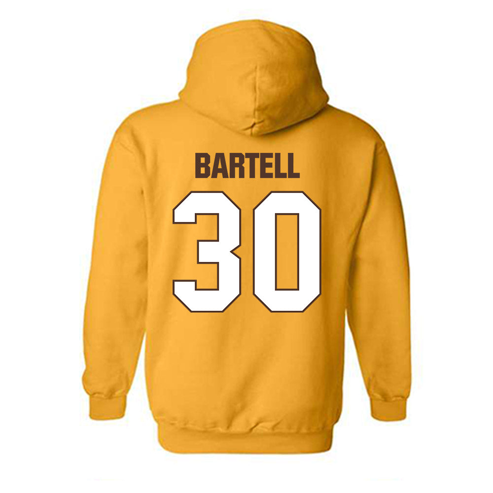 Valpo - NCAA Football : Frank Bartell - Classic Shersey Hooded Sweatshirt-1