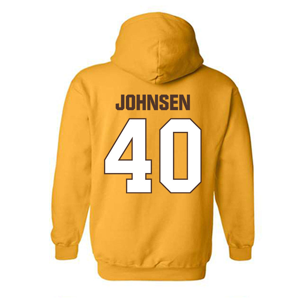 Valpo - NCAA Football : Nick Johnsen - Classic Shersey Hooded Sweatshirt-1