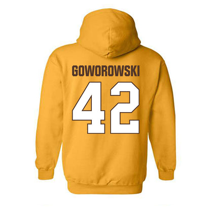 Valpo - NCAA Football : Alex Goworowski - Classic Shersey Hooded Sweatshirt-1