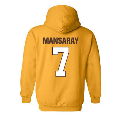 Valpo - NCAA Football : Michael Mansaray - Classic Shersey Hooded Sweatshirt-1