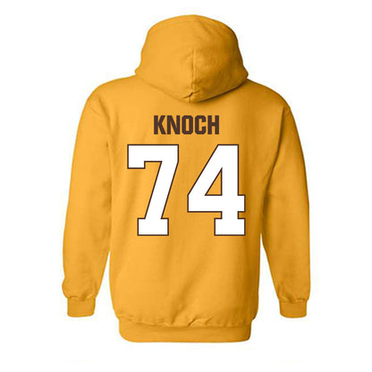 Valpo - NCAA Football : Mason Knoch - Classic Shersey Hooded Sweatshirt-1