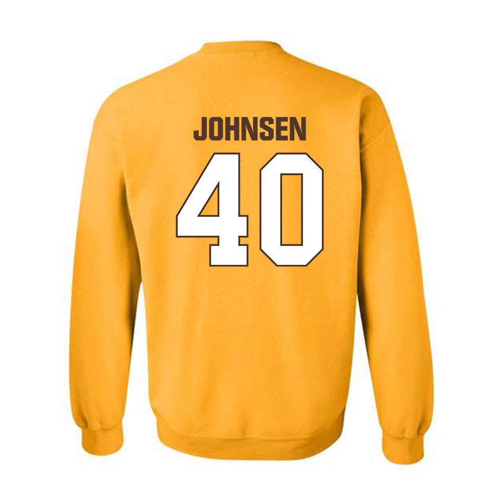 Valpo - NCAA Football : Nick Johnsen - Classic Shersey Crewneck Sweatshirt-1