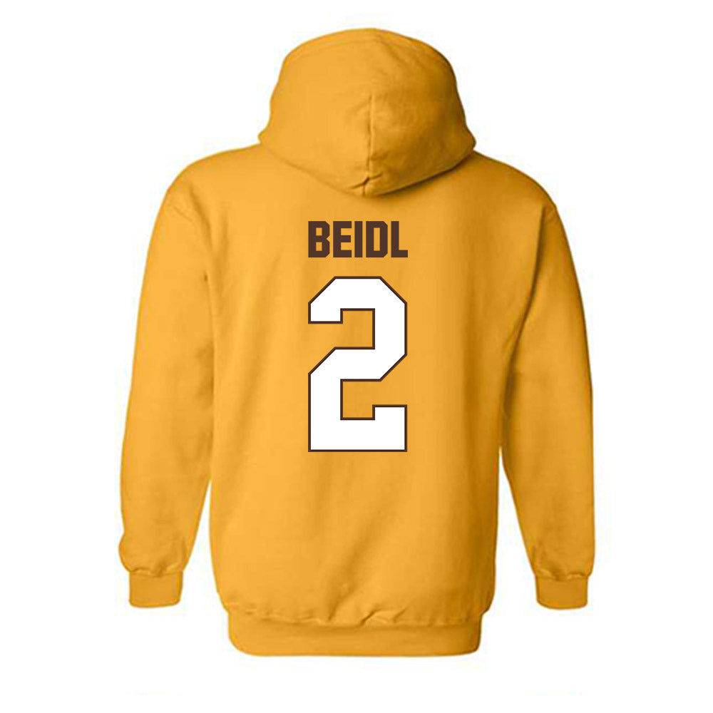 Valpo - NCAA Football : Nick Beidl - Classic Shersey Hooded Sweatshirt-1