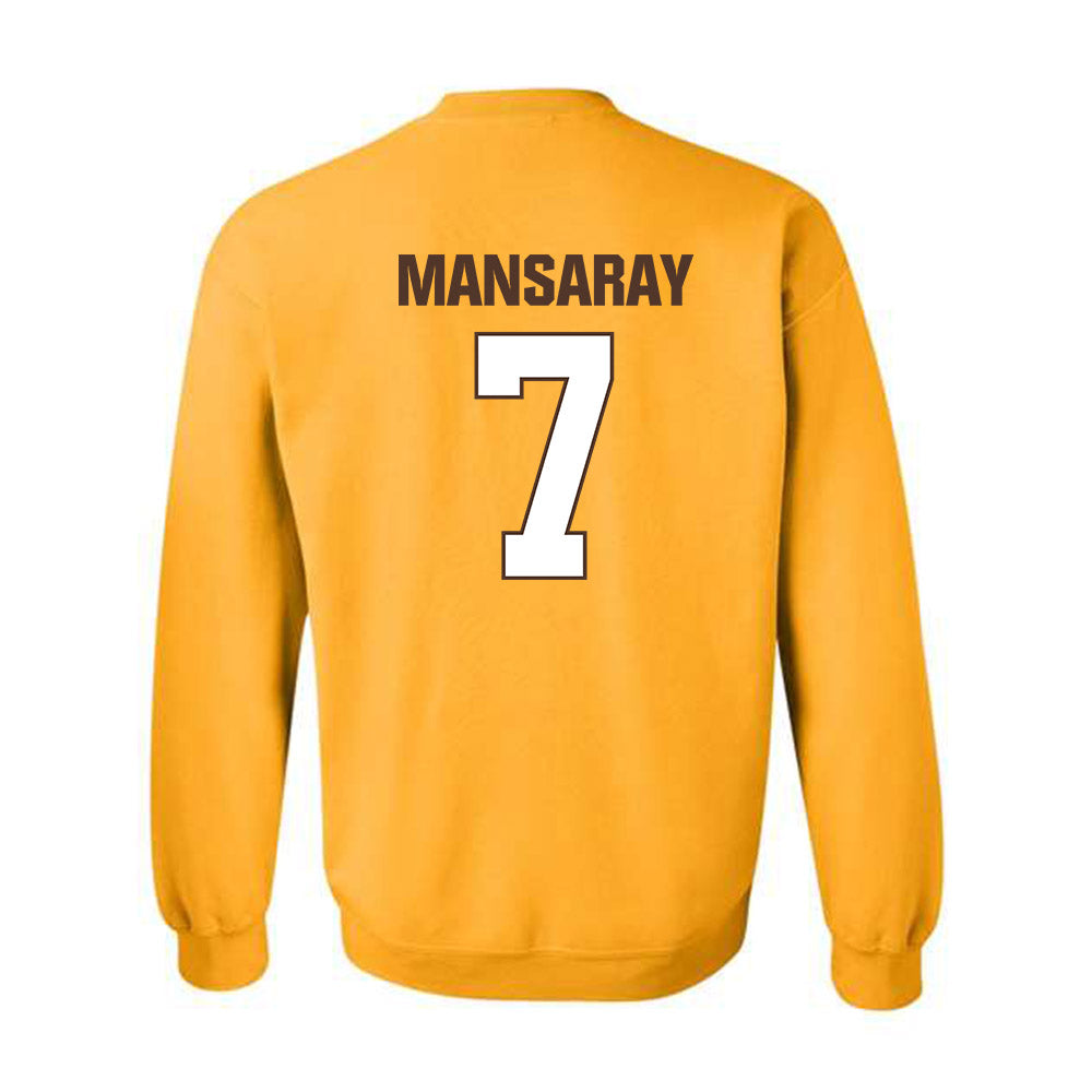 Valpo - NCAA Football : Michael Mansaray - Classic Shersey Crewneck Sweatshirt-1