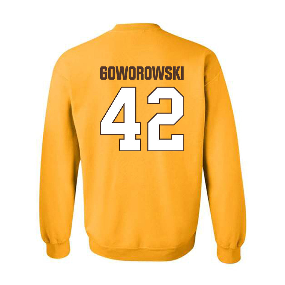 Valpo - NCAA Football : Alex Goworowski - Classic Shersey Crewneck Sweatshirt-1
