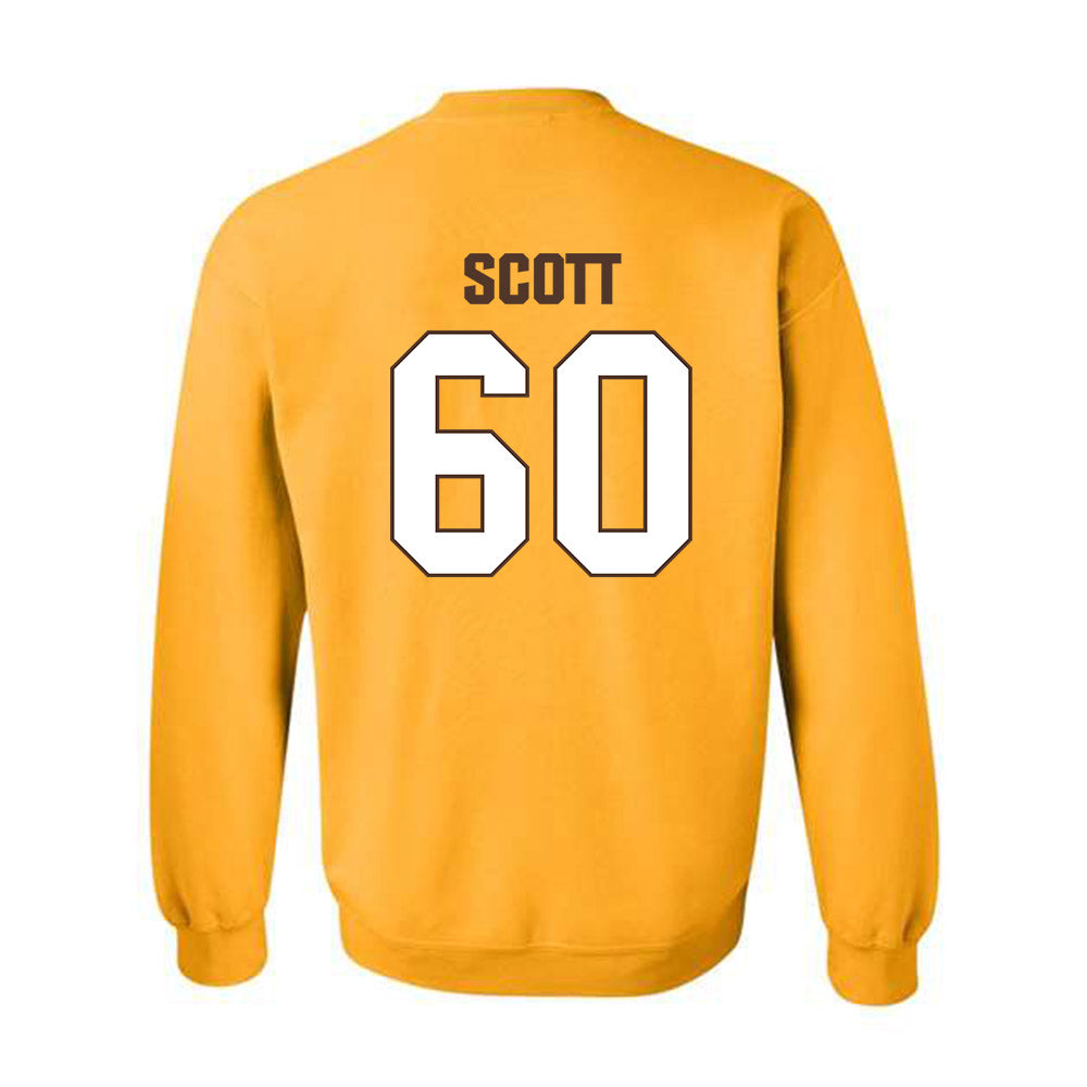 Valpo - NCAA Football : Carson Scott - Classic Shersey Crewneck Sweatshirt-1