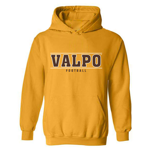 Valpo - NCAA Football : Jack Elgin - Classic Shersey Hooded Sweatshirt-0