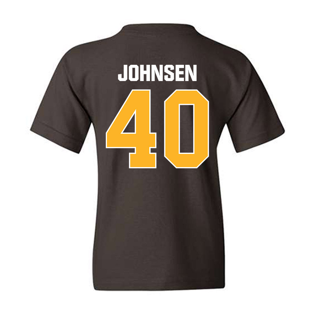 Valpo - NCAA Football : Nick Johnsen - Classic Shersey Youth T-Shirt-1