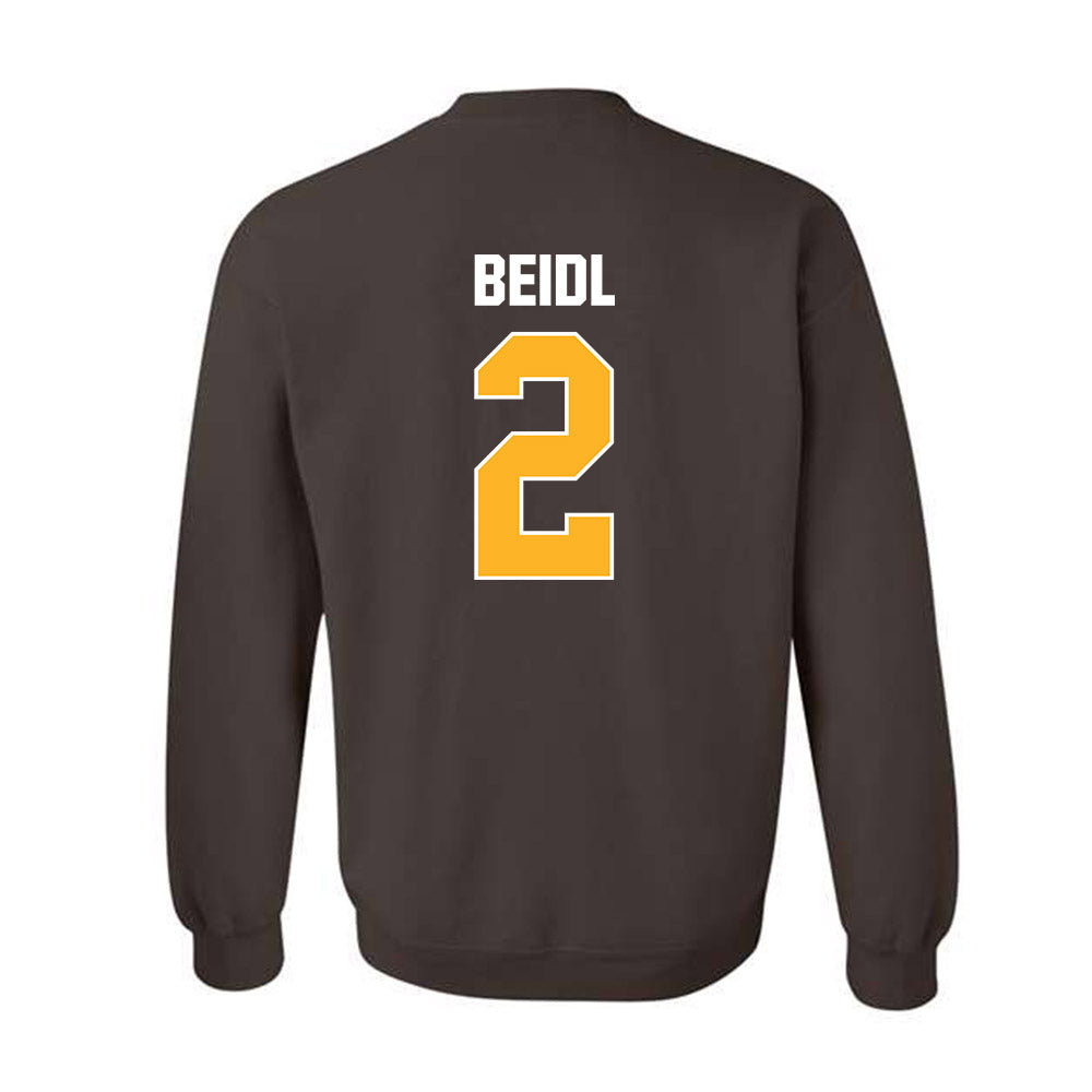 Valpo - NCAA Football : Nick Beidl - Classic Shersey Crewneck Sweatshirt-1