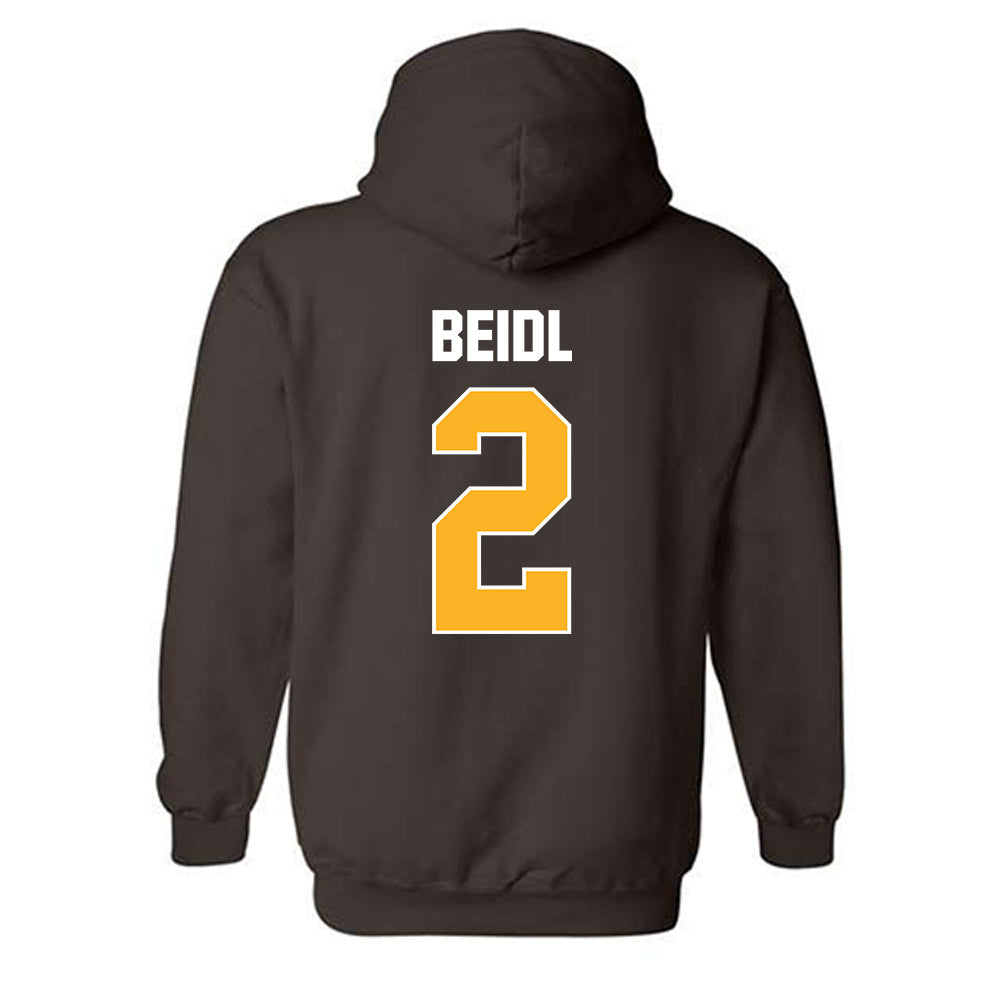 Valpo - NCAA Football : Nick Beidl - Classic Shersey Hooded Sweatshirt-1