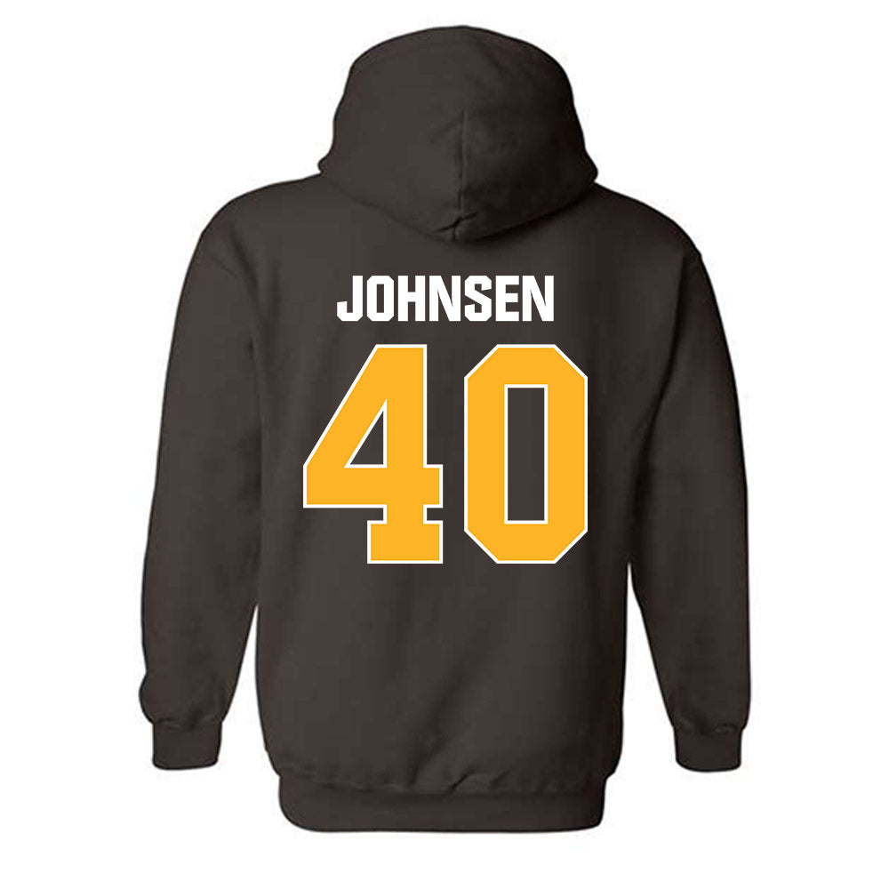 Valpo - NCAA Football : Nick Johnsen - Classic Shersey Hooded Sweatshirt-1