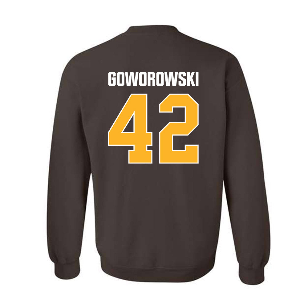 Valpo - NCAA Football : Alex Goworowski - Classic Shersey Crewneck Sweatshirt-1