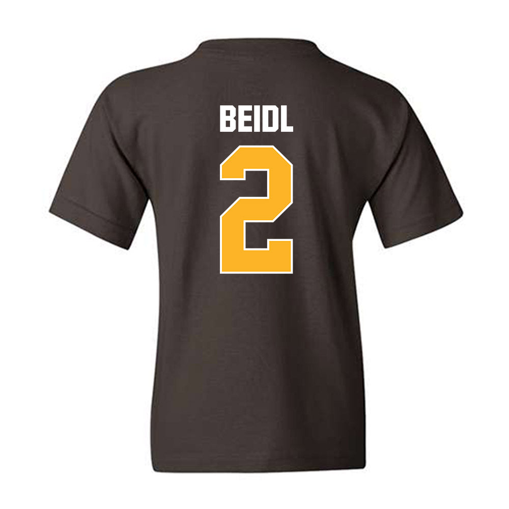 Valpo - NCAA Football : Nick Beidl - Classic Shersey Youth T-Shirt-1