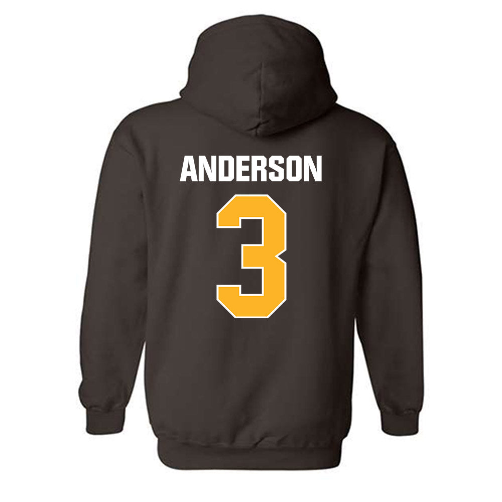Valpo - NCAA Women's Basketball : Isabella Anderson - Classic Shersey Hooded Sweatshirt-1