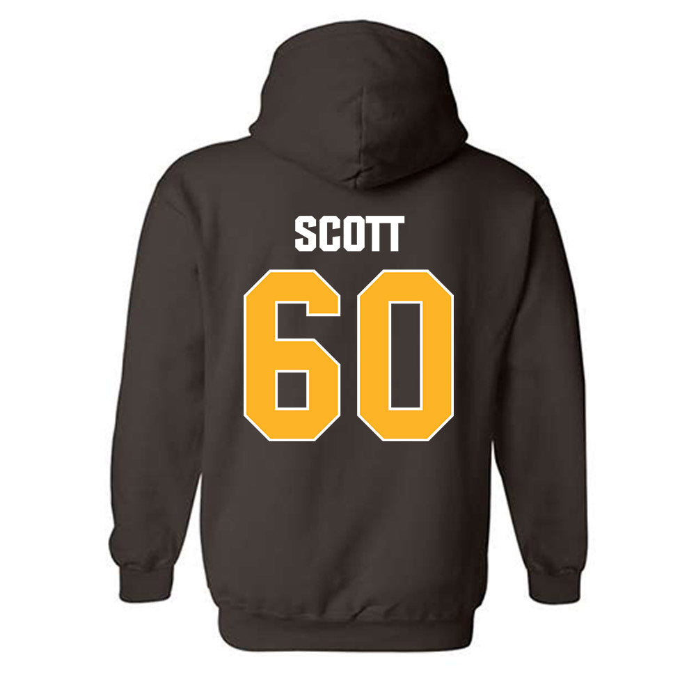 Valpo - NCAA Football : Carson Scott - Classic Shersey Hooded Sweatshirt-1