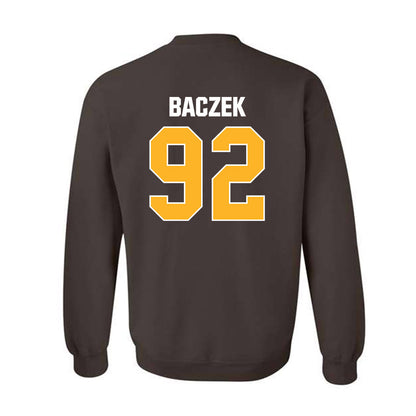 Valpo - NCAA Football : Caleb Baczek - Classic Shersey Crewneck Sweatshirt-1