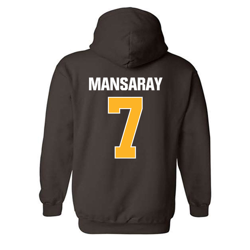 Valpo - NCAA Football : Michael Mansaray - Classic Shersey Hooded Sweatshirt-1