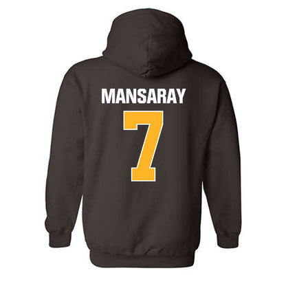 Valpo - NCAA Football : Michael Mansaray - Classic Shersey Hooded Sweatshirt-1