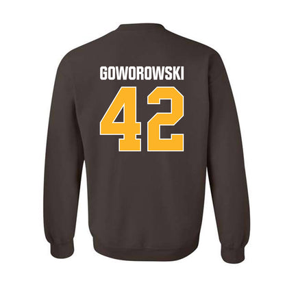Valpo - NCAA Football : Alex Goworowski - Classic Shersey Crewneck Sweatshirt-1
