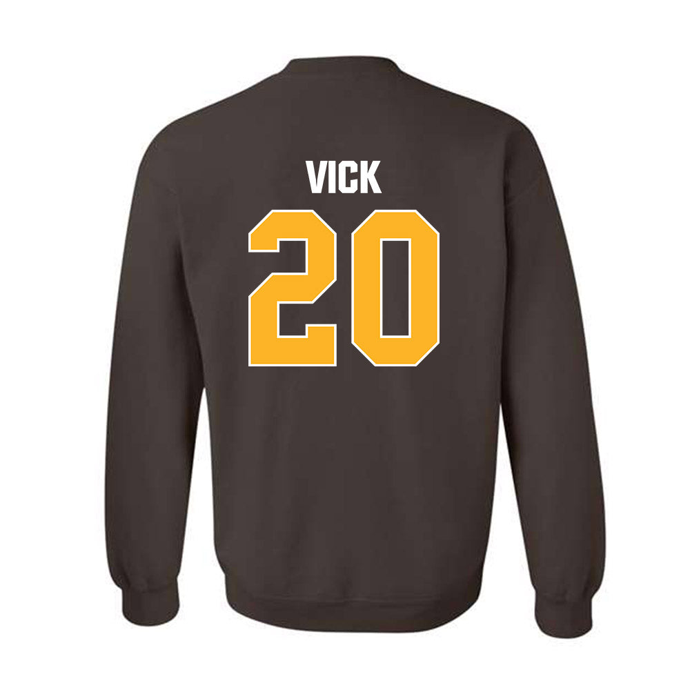 Valpo - NCAA Men's Basketball : Joe Vick - Classic Shersey Crewneck Sweatshirt-1
