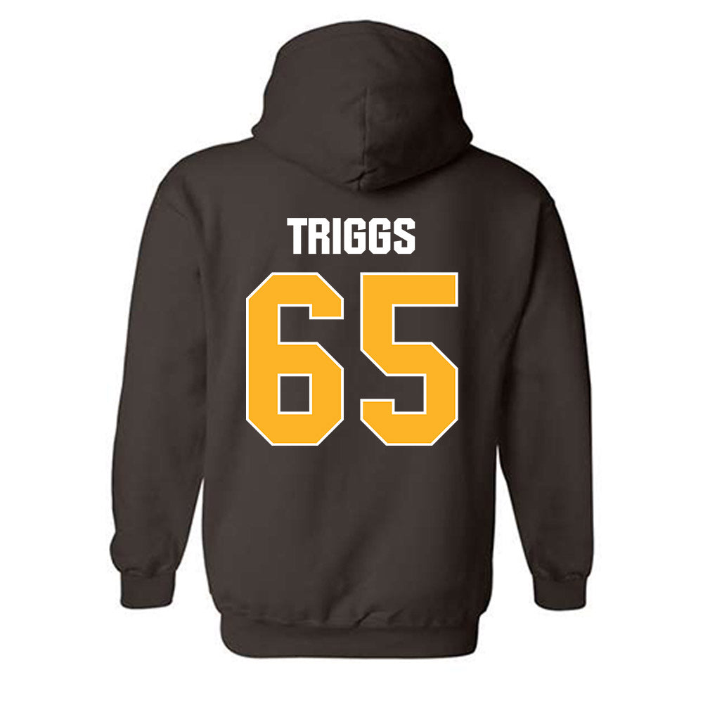 Valpo - NCAA Football : Evan Triggs - Classic Shersey Hooded Sweatshirt-1