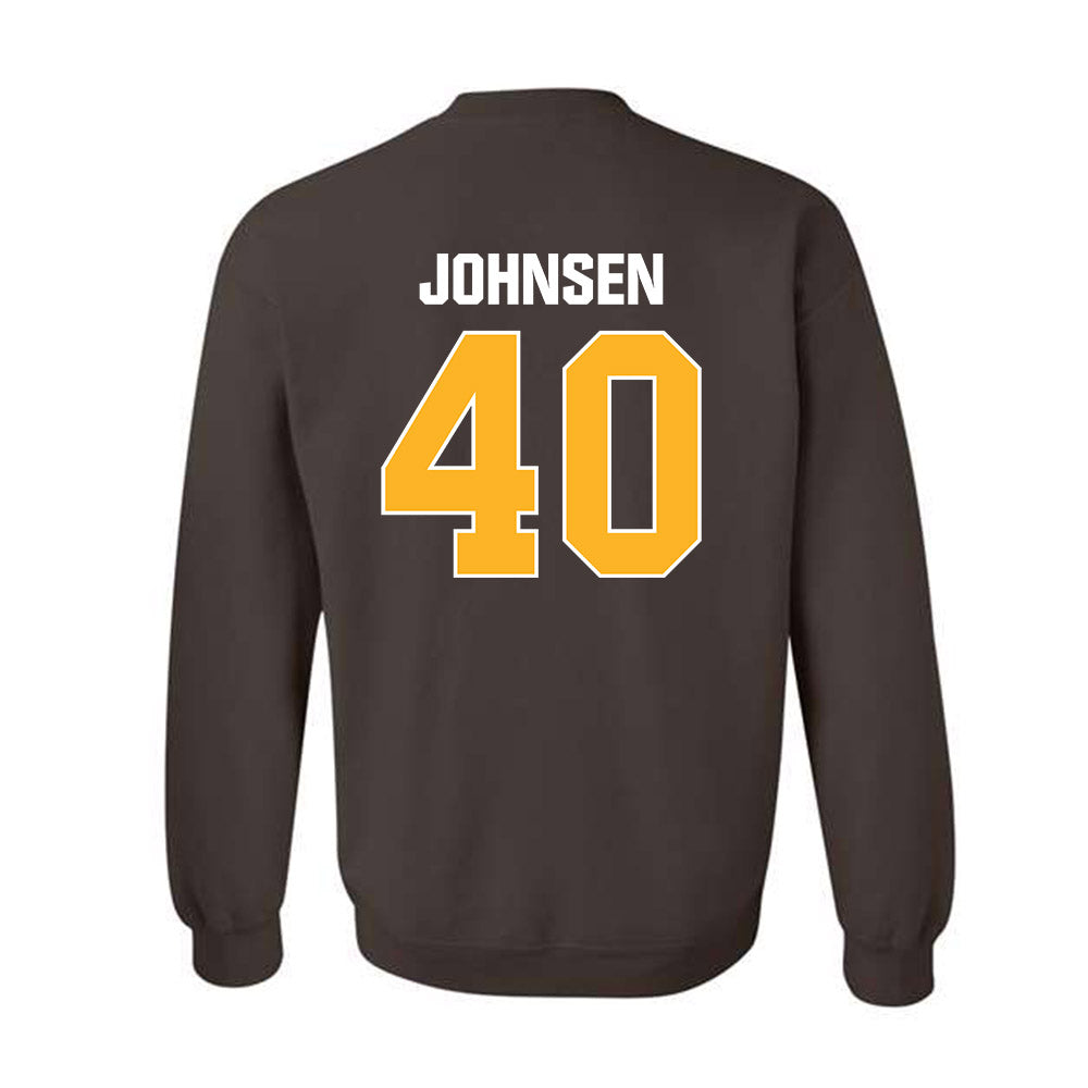 Valpo - NCAA Football : Nick Johnsen - Classic Shersey Crewneck Sweatshirt-1