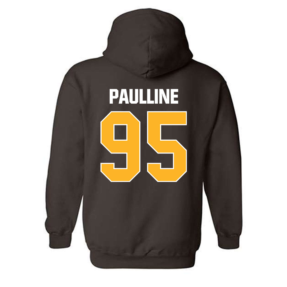 Valpo - NCAA Football : Jake Paulline - Classic Shersey Hooded Sweatshirt-1