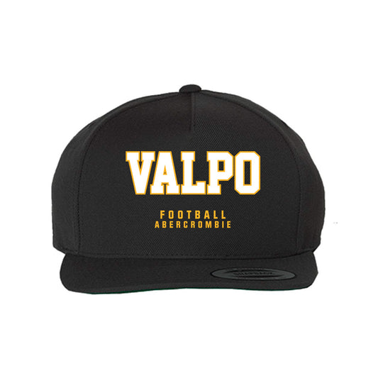 Valpo - NCAA Football : Colin Abercrombie - Snapback Hat-0
