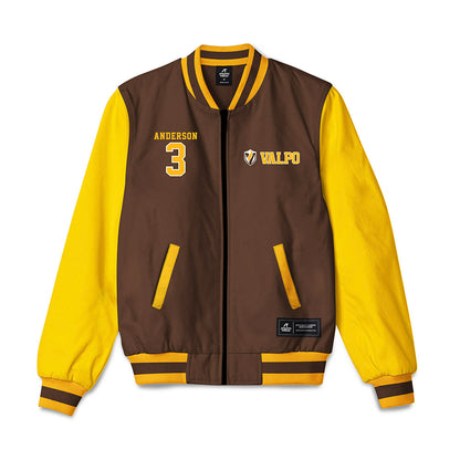 Valpo - NCAA Women's Basketball : Isabella Anderson - Bomber Jacket-0