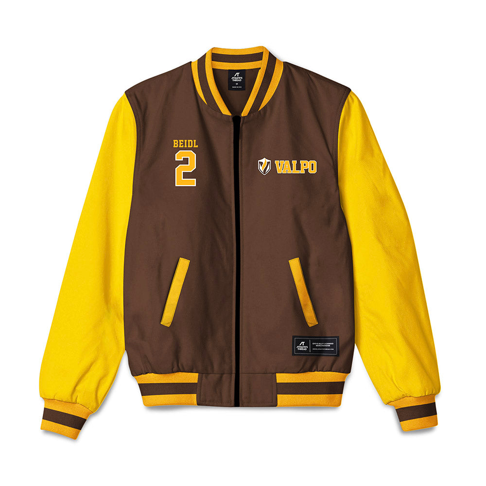 Valpo - NCAA Football : Nick Beidl - Bomber Jacket-0