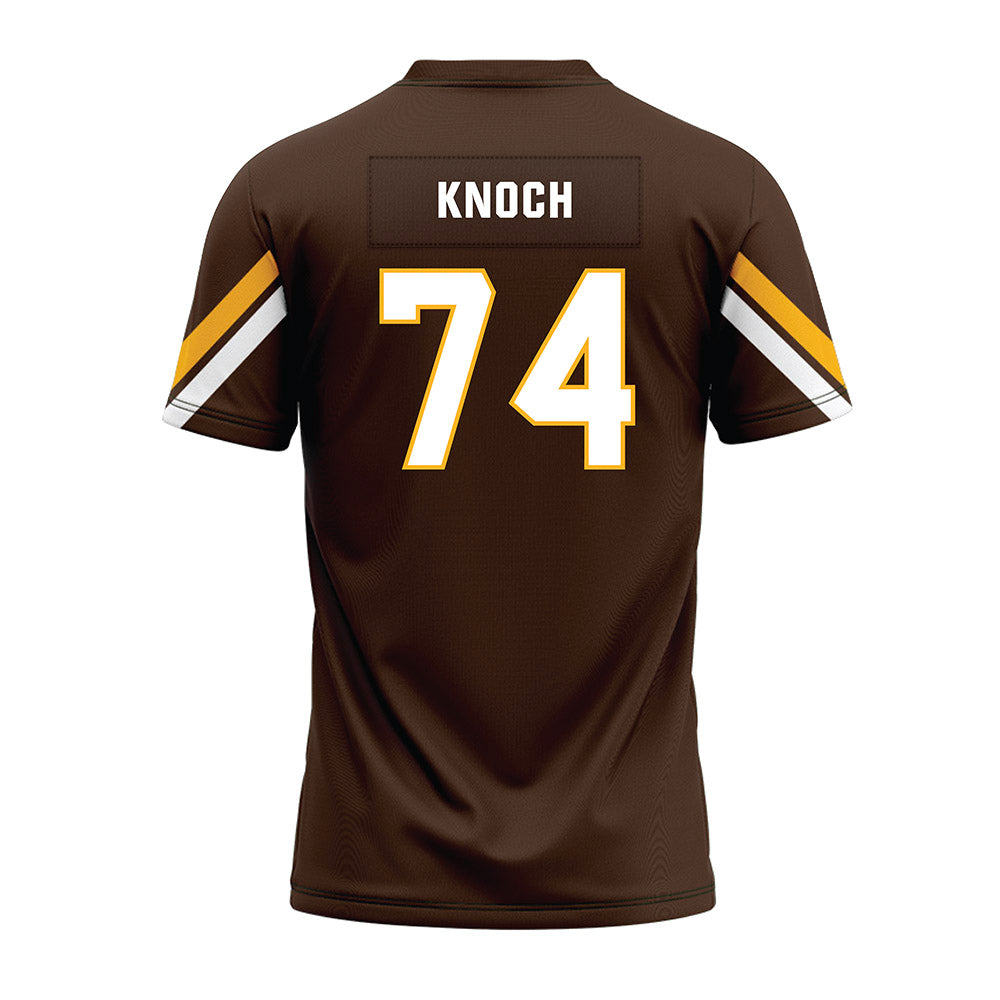 Valpo - NCAA Football : Mason Knoch - Premium Football Jersey-1