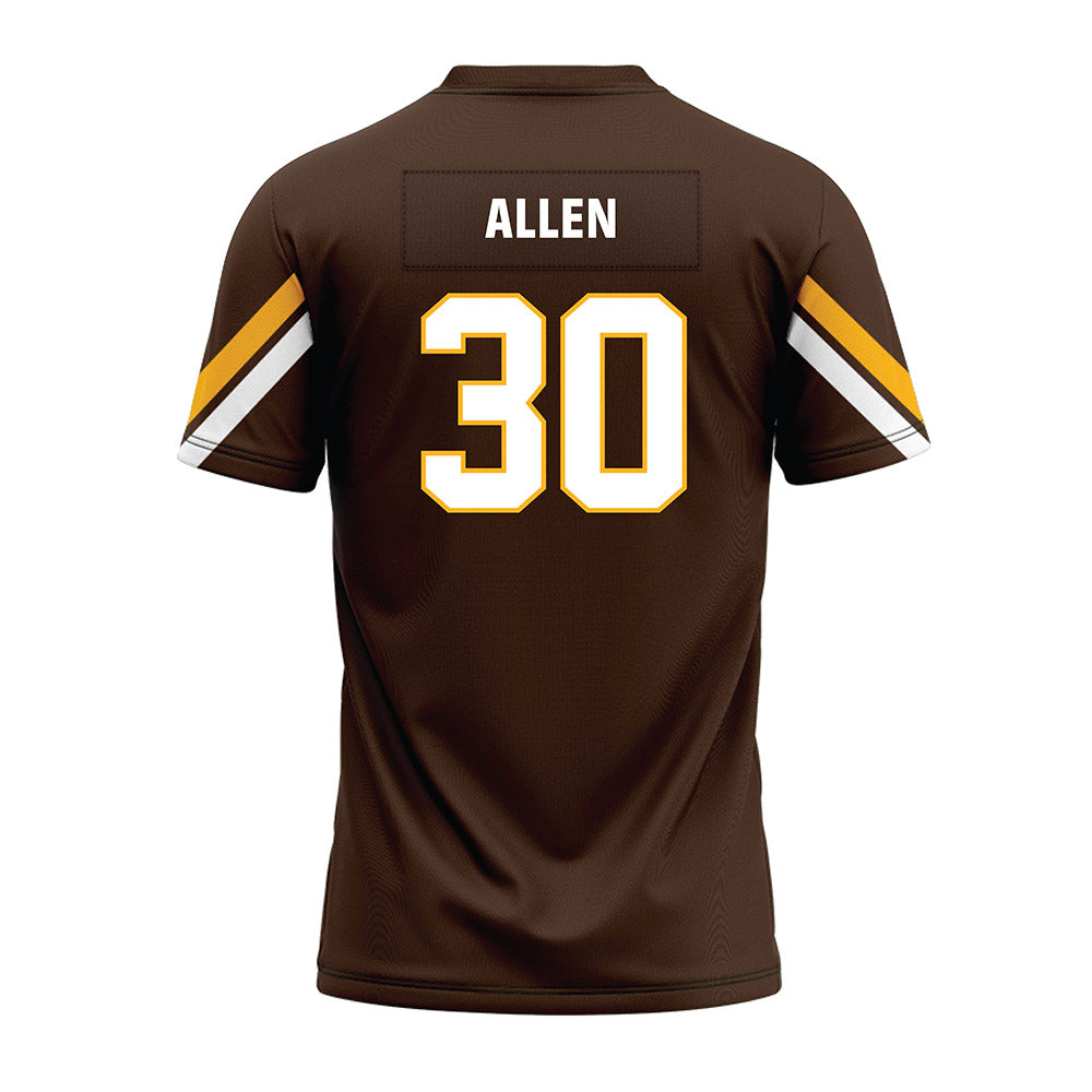 Valpo - NCAA Football : Ashton Allen - Premium Football Jersey-1