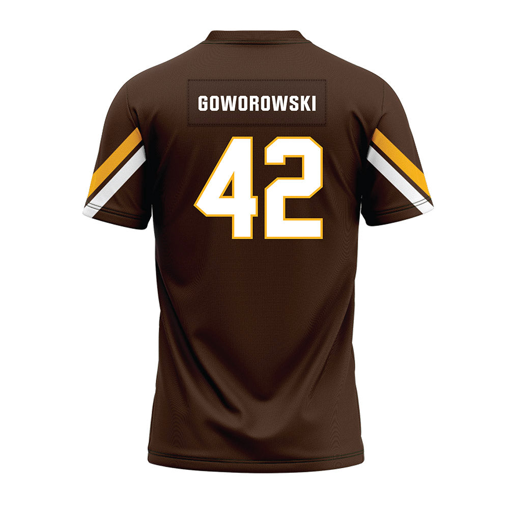 Valpo - NCAA Football : Alex Goworowski - Premium Football Jersey-1