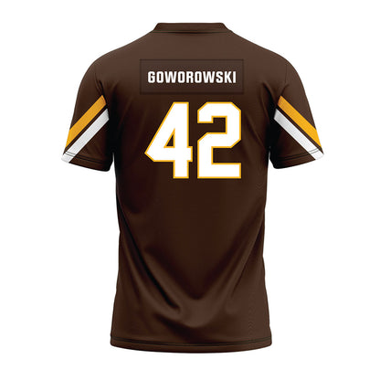 Valpo - NCAA Football : Alex Goworowski - Premium Football Jersey-1