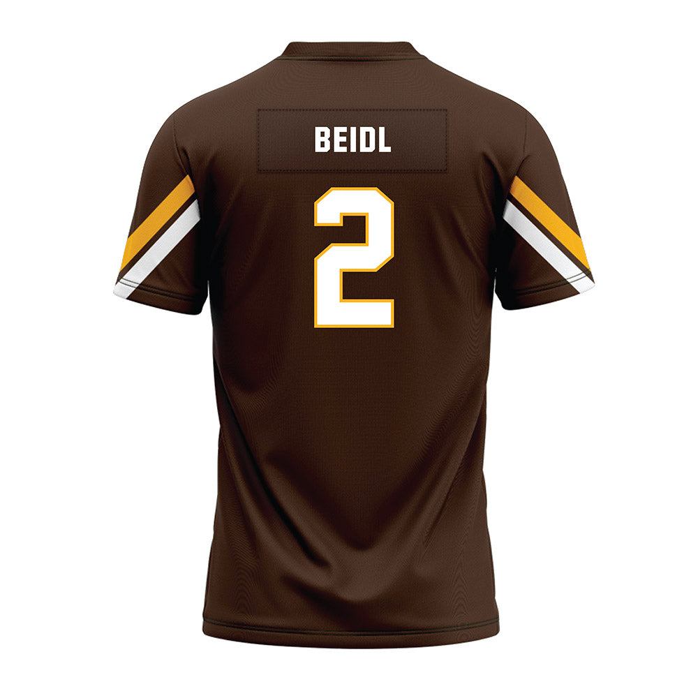Valpo - NCAA Football : Nick Beidl - Premium Football Jersey-1