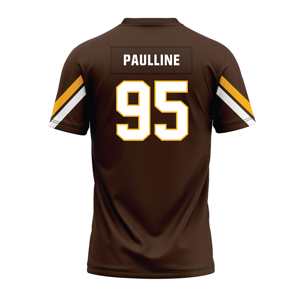 Valpo - NCAA Football : Jake Paulline - Premium Football Jersey-1