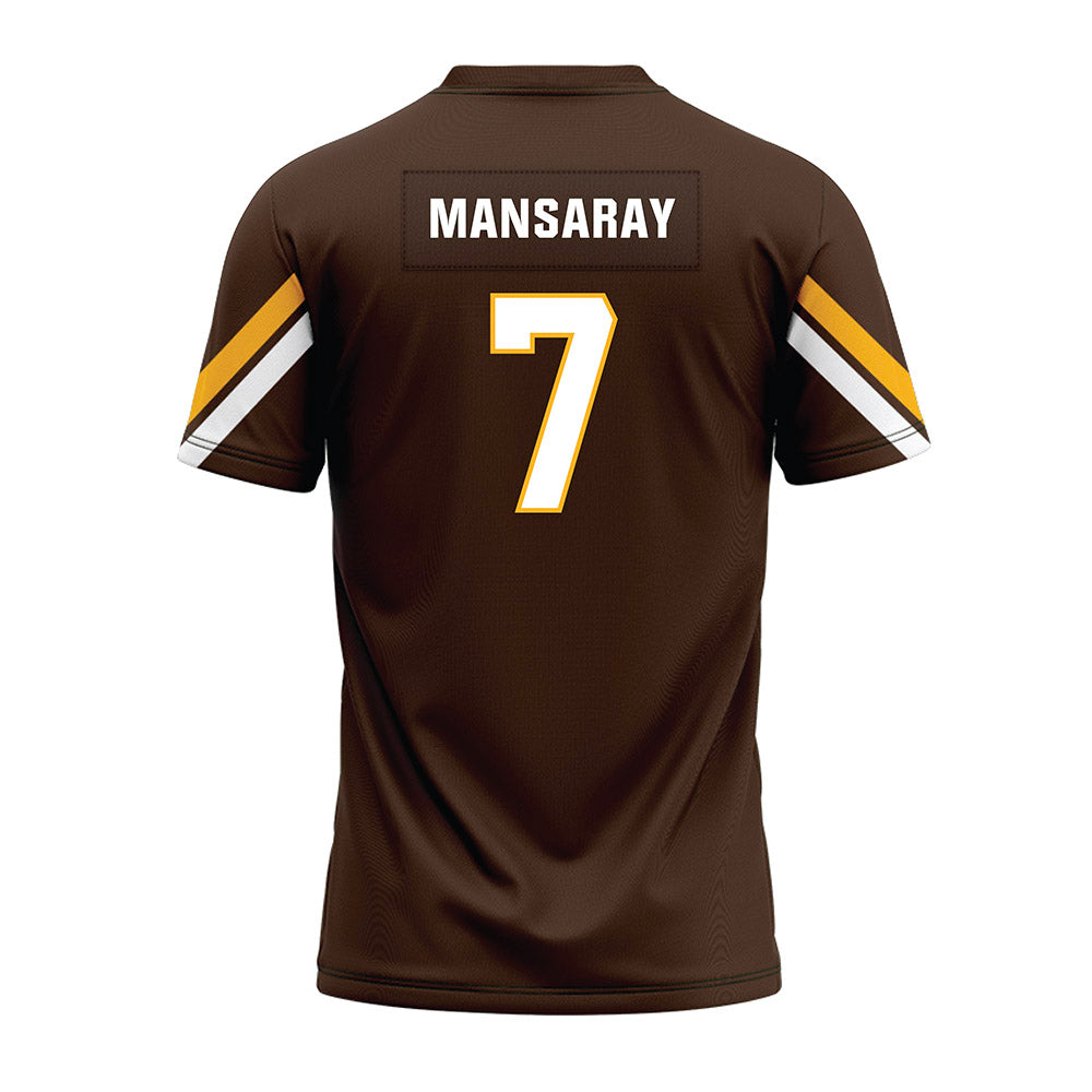 Valpo - NCAA Football : Michael Mansaray - Premium Football Jersey-1