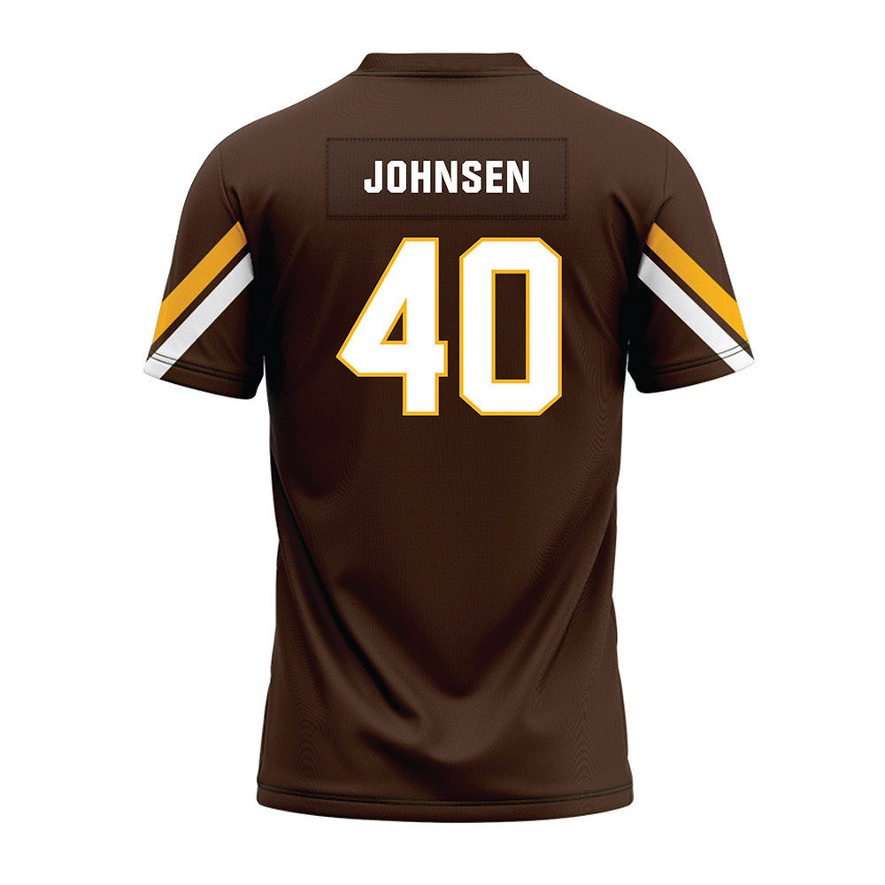 Valpo - NCAA Football : Nick Johnsen - Premium Football Jersey-1