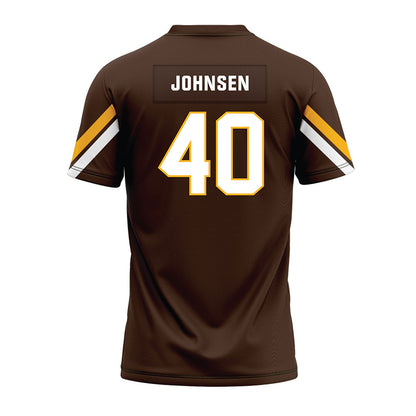Valpo - NCAA Football : Nick Johnsen - Premium Football Jersey-1